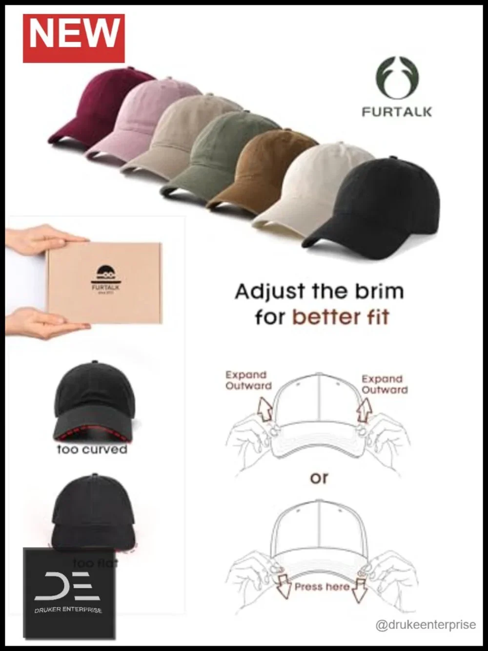 Unstructured Washed Cotton Adjustable Dad Hat Baseball Cap with Ponytail Hole